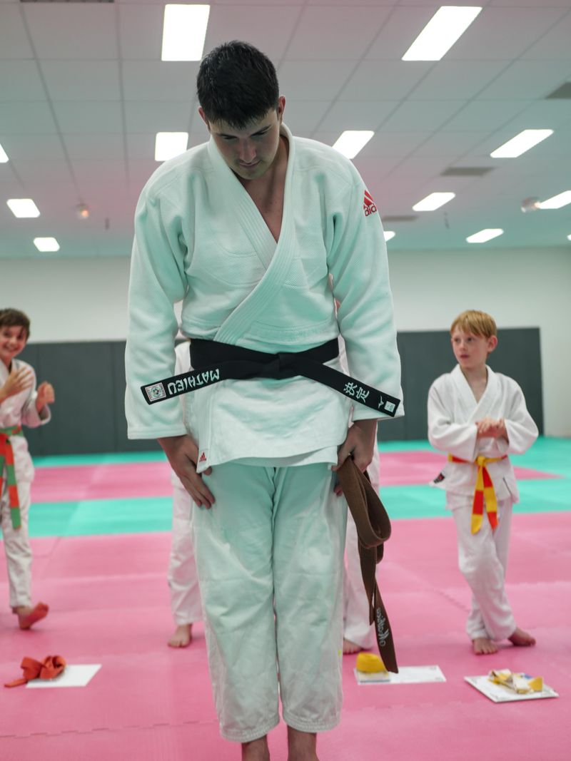 Mathieu Provost nouvelle ceinture noire du club