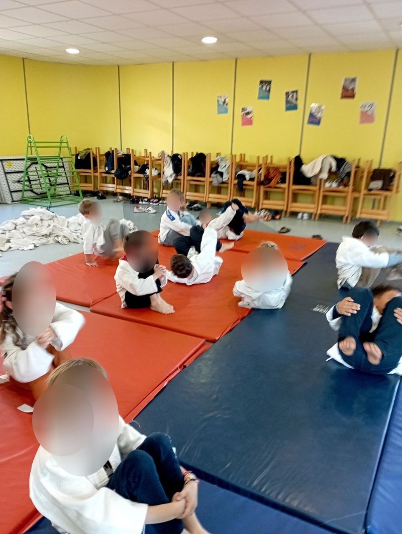 Séance de découverte à l'école de Joué l'Abbé