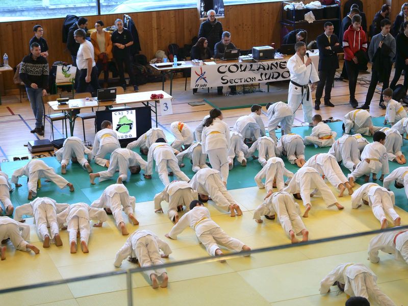 Entrainement collectif des Poussins