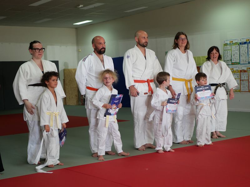 photo de remise des grades des Eveil