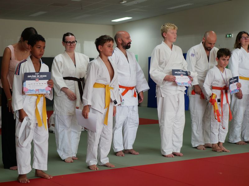 photo de remise des ceintures